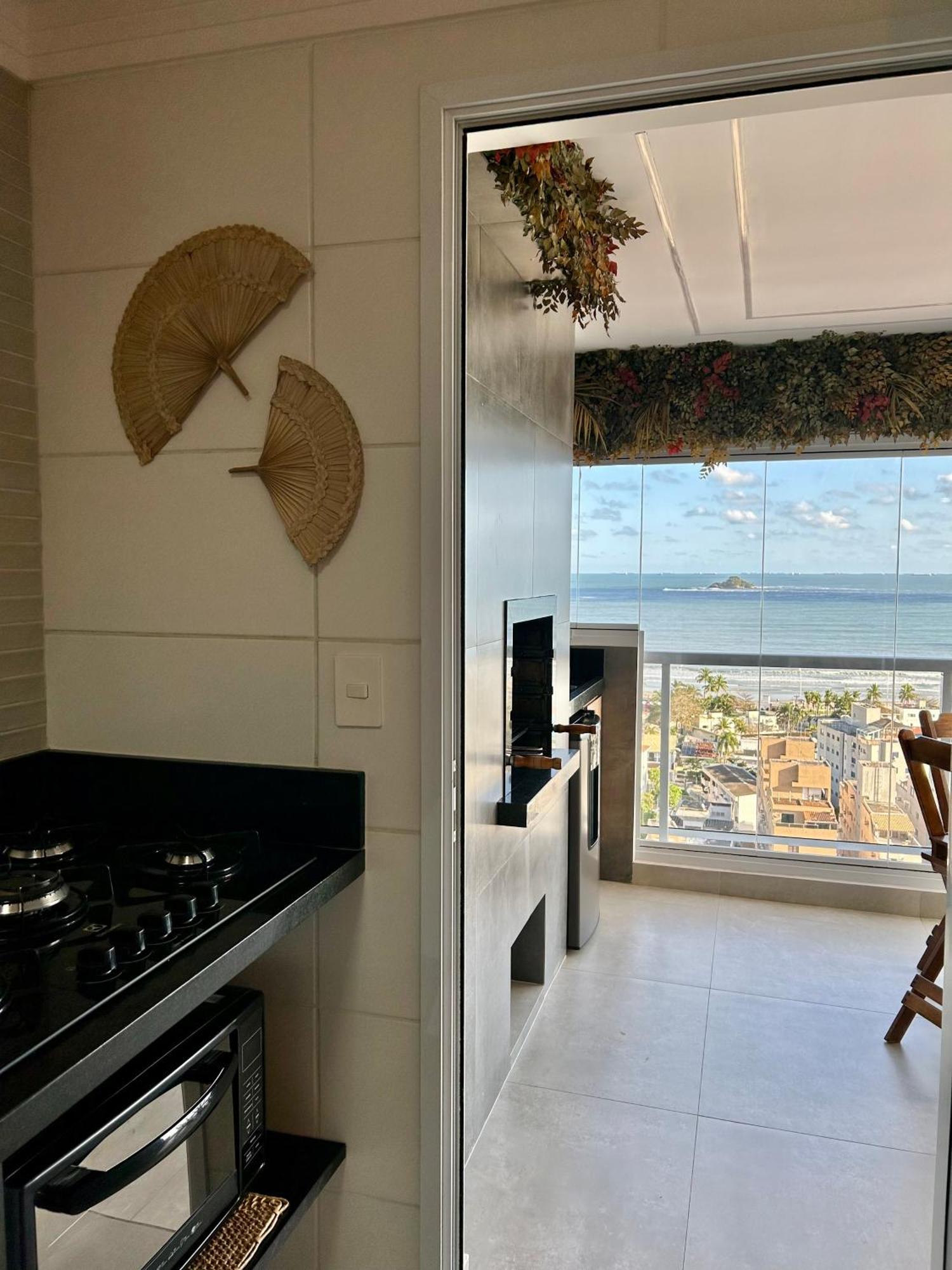 Apt Enseada Vista Mar グァルジャー エクステリア 写真