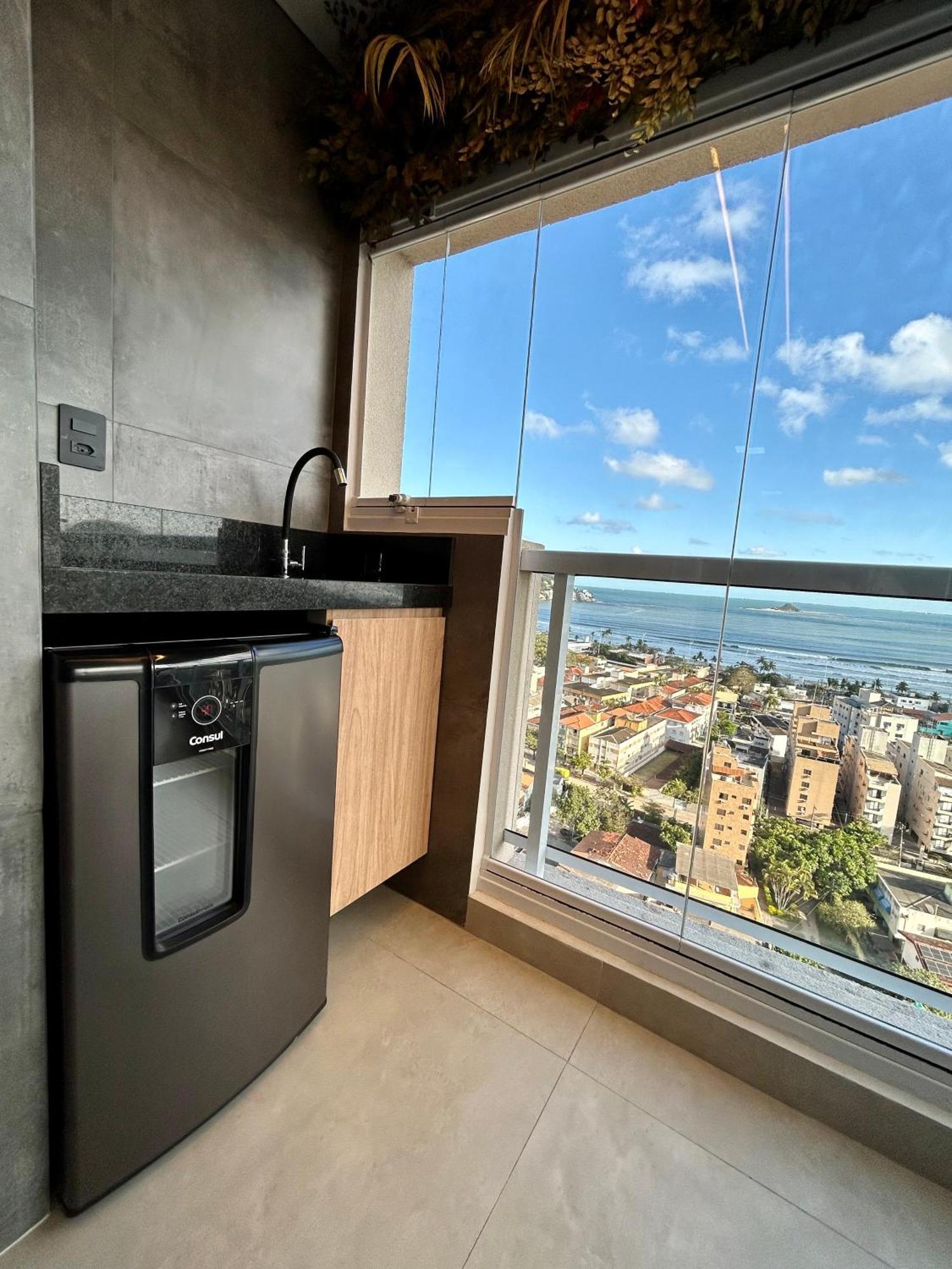 Apt Enseada Vista Mar グァルジャー エクステリア 写真