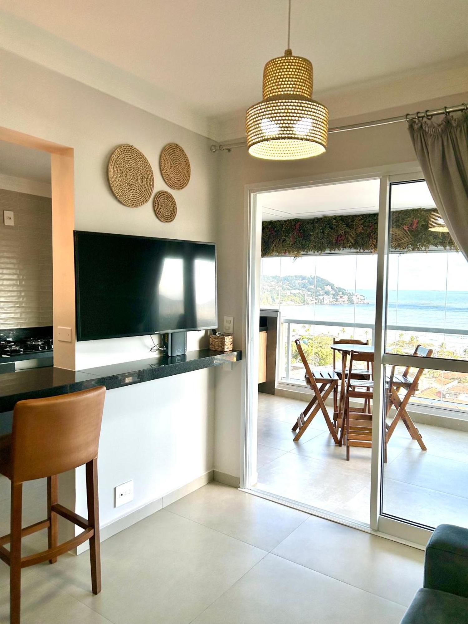 Apt Enseada Vista Mar グァルジャー エクステリア 写真